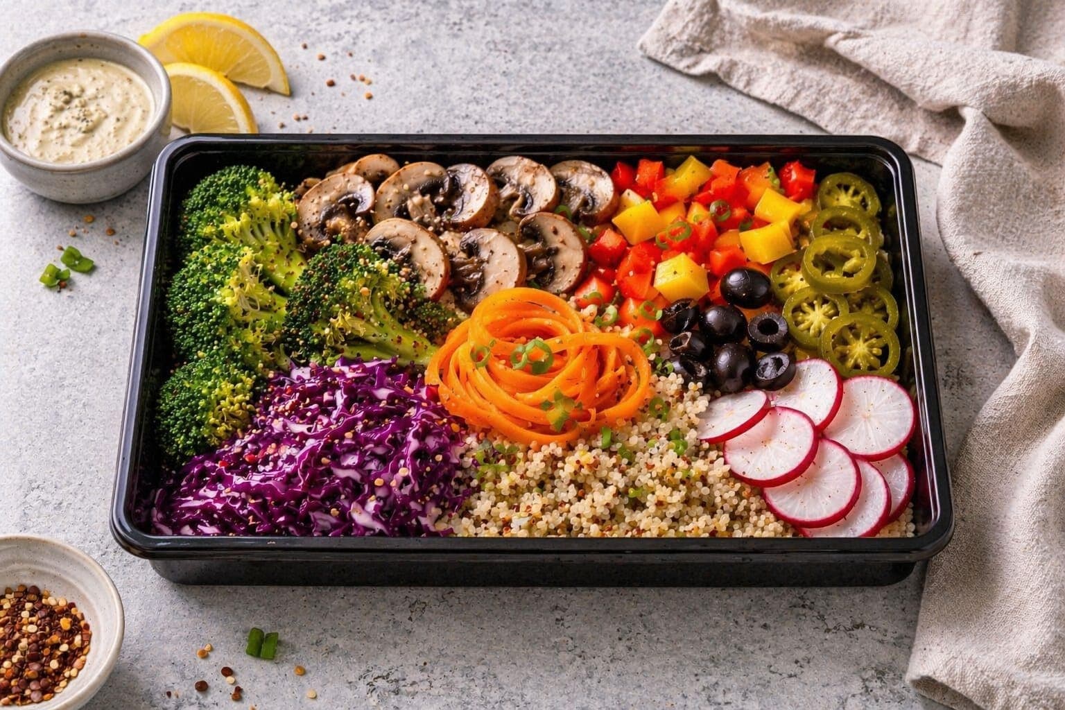 Quinoa Veggies Salad